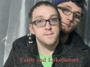 Caleb_and_LukeSunset