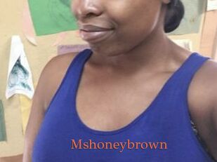 Mshoneybrown