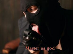 Master_as_god